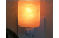China OEM Carved Himalayan Salt Lamp With Solid Wooden Base supplier