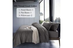China Bedroom Cooling Sheets Sets 100% Pure Egyptian Cotton 800 Thread Count Sateen Weave supplier
