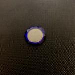 Plano Blue Silkprinting Engraved Sapphire Crystal Jewelry for sale