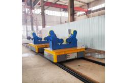China Explosion Proof Track Handling Electric Transfer Flatbed Cart For Spray Booth supplier