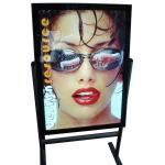Wall Mounted Portrait CE LGP Thin Magnetic LED Light Box for sale