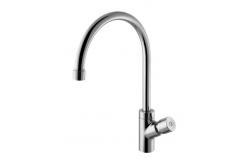 China Chrome Push Button Rotating Time Delay Faucet For Home Kitchen Bathroom supplier