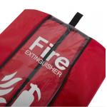 Nylon Fire Extinguisher Protection Cover With Viewing Window for sale