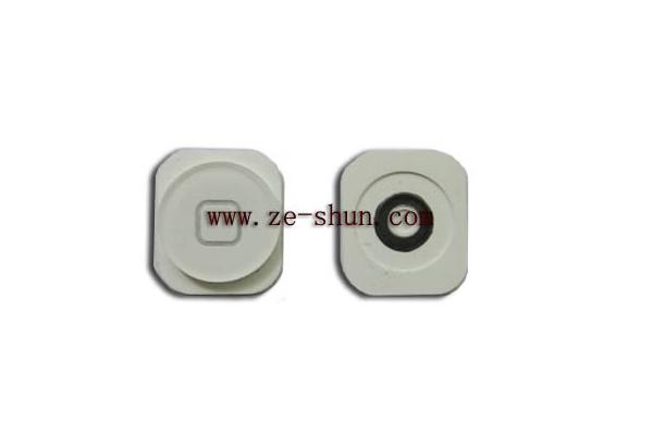 Bubble Bag Packing Cellphone Replacement Parts For IPhone 5 Home Button White