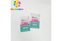 China Recyclable Plastic Pouches Packaging k CBD Gummy Candy Bag Gravure Printing supplier