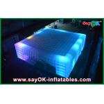 Inflatable Nightclub OEM Led Cube Giant Inflatable Air Tent For Fairs , 14 X 14m for sale