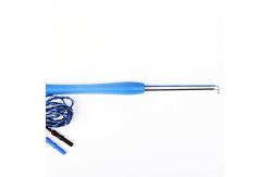 China Repusi IONM Disposable Double Hook Stimulation Probe 180° With Blue Handle supplier