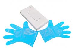 China Powder Free 3.75 Inch Compostable Single Use Gloves for Food Prep supplier