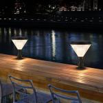 Outdoor Post Solar Column Pillar Light Power Led 4.5W Aluminium Alloy