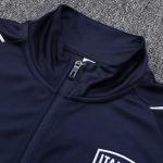 Long Drawstring Mens Football Training Tracksuit Italy Training Kit Set