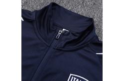 China Long Drawstring Mens Football Training Tracksuit Italy Training Kit Set supplier