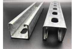 China Unistrut C Channel Slotted 1 58x1 58 Customized Strut Rail supplier