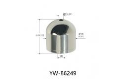 China Hemispherical Brass Ceiling Attachment Parts For Hanging System YW86249 supplier