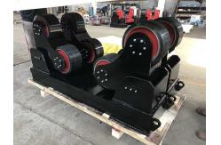 China Hand Control And Foot Pedal, 20 Ton Steel Pipe Rollers With Remote supplier