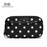 Waterproof Multi-Function Polka Dot Portable Travel Wash Cosmetic Bag For Women for sale