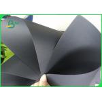 150g 180g Virgin Double side Black Cardboard for Storage Box Making