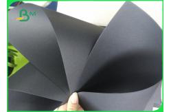 China 150g 180g Virgin Double side Black Cardboard for Storage Box Making supplier