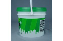 China Empty Plastic Paint Bucket Paint Storage Different Size 5 Liter supplier