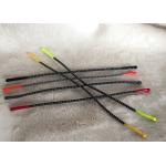 Reflective Elastic Rubber Zipper Puller Soft Silicone Ending Tips For Garment