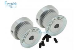 China 6.35mm Timing Pulley With Screws Inkjet Cutter Plotter Parts supplier