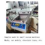 Mini Tabletop Small Vacuum pVC thermoforming machine For Making Plastic Masks for sale