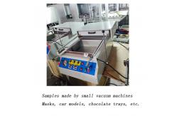 China Mini Tabletop Small Vacuum pVC thermoforming machine For Making Plastic Masks supplier