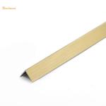 PVD Gold Hairline Finish Stainless Steel Tile Trim Floor Transition Strip for sale