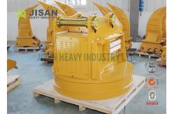 China High Temperature Excavator Round Lifting Magnet For Scraps Attachment supplier