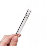 150℃ Inhale Borosilicate Straight Glass Smoke Pipe for sale