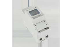 China Digital single phase LCD din rail energy meter with /dual tariff energy meter supplier