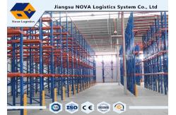 China Heavy Duty Powder Coating Drive In Pallet Racking System For Logistics Centers supplier