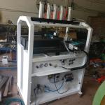 High Efficiency 4 Workstation Radiator Making Machine 220V for sale