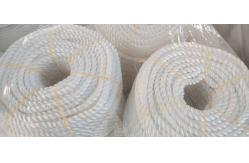 China 19mmx220m 3 Strand Twisted Nylon Marine Anchoring Rope With High Breaking Load supplier