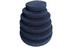 China Polyester Knitted Rubber Band Adjustable Buttonhole Elastic For Pregnant Women supplier