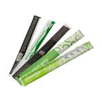 Different Color Package Paper Wrapped Restaurant Bamboo Chopsticks for sale