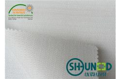China 100% Polyester Interlining Material Warp And Tricot Knitted W1030D supplier