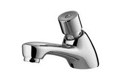 China Polished Water Saver Time Delay Faucet Push Button Mixer Taps Home Outdoor supplier