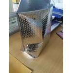Big Volume Stand Up Metallic Bubble Mailers Silver 145x210mm #C Aluminum Foil Wrinkle Resistant for sale