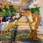 Real Life Looking Dinosaur Costume Waterproof Hidden Legs Dinosaur Clothes for sale