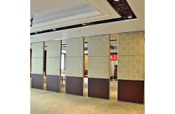 China Customized Mobile Screen Soundproof Partition Wall For Banquet Hall supplier