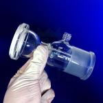 Laboratory special high temperature corrosion resistant quartz instrument quartz container for sale