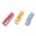 0.3mm PET Glossy Lamination 6 Pack Macaron Box With Bee Printing