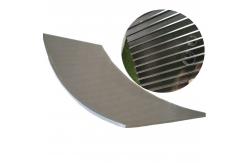 China Welded End Connection Johnson Wedge Wire Screens Galvanized For Durability supplier