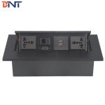 tabletop pop up usb power socket outlet 2 usb ports for household kitchen office home hotel for sale