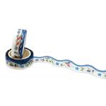 Acrylic Adhesive Japanese Tape Custom Printed Die Cut Kawaii Washi Tape for sale
