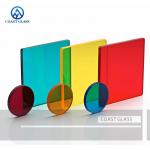 Optical Filter Professional Color Optical Glass Filter With Custom Dimension for sale