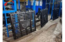 China A15 Ductile Iron Rainwater Drainage Manhole Cover For Municipal Use supplier