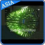 2015 colorful luminous inflatable water roller with shiny light for sale