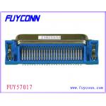 64 Pin Centronic Male Right Angle PCB Connector With Boardlock