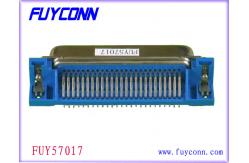 China 64 Pin Centronic Male Right Angle PCB Connector With Boardlock supplier
